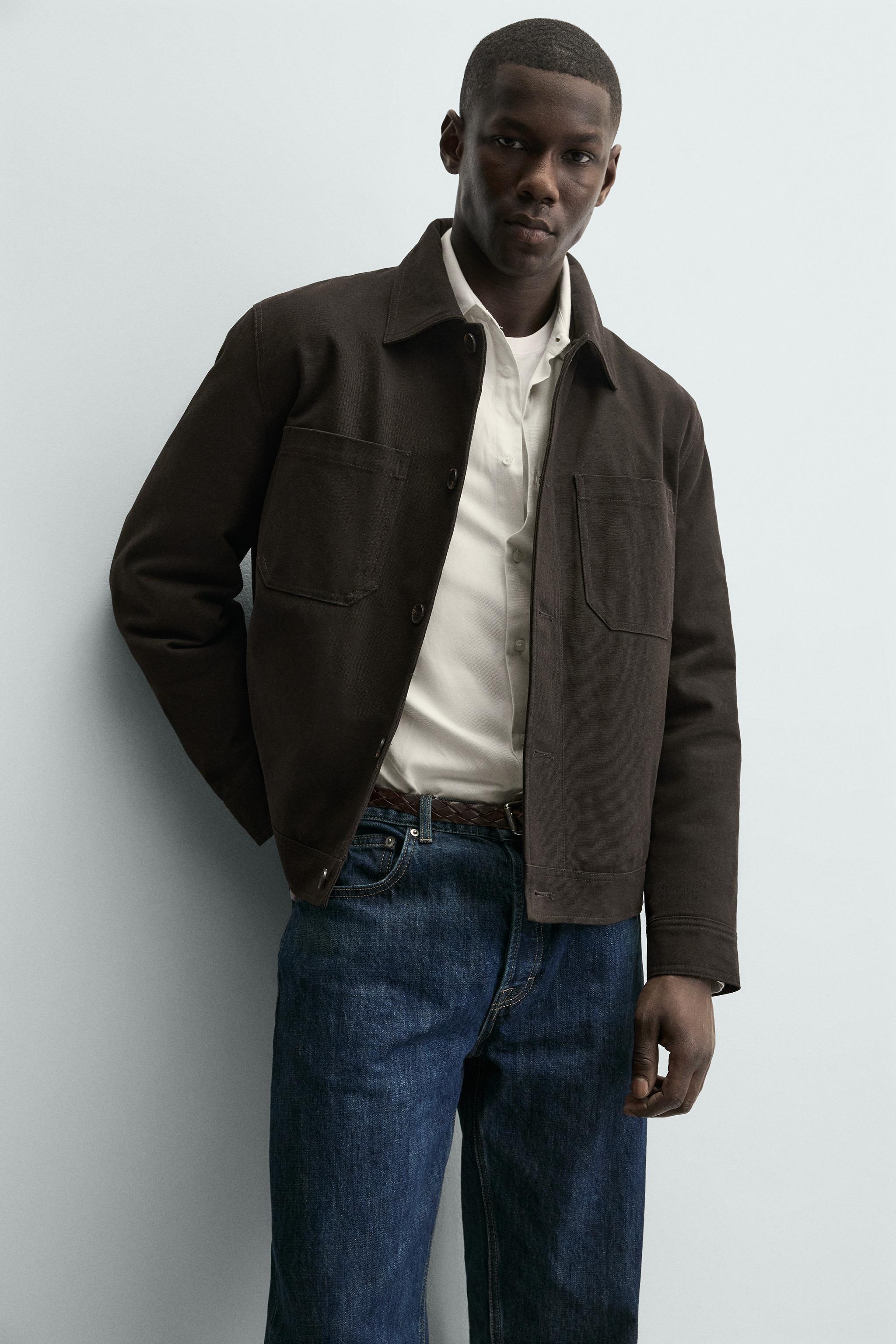 QUILTED POCKET OVERSHIRT